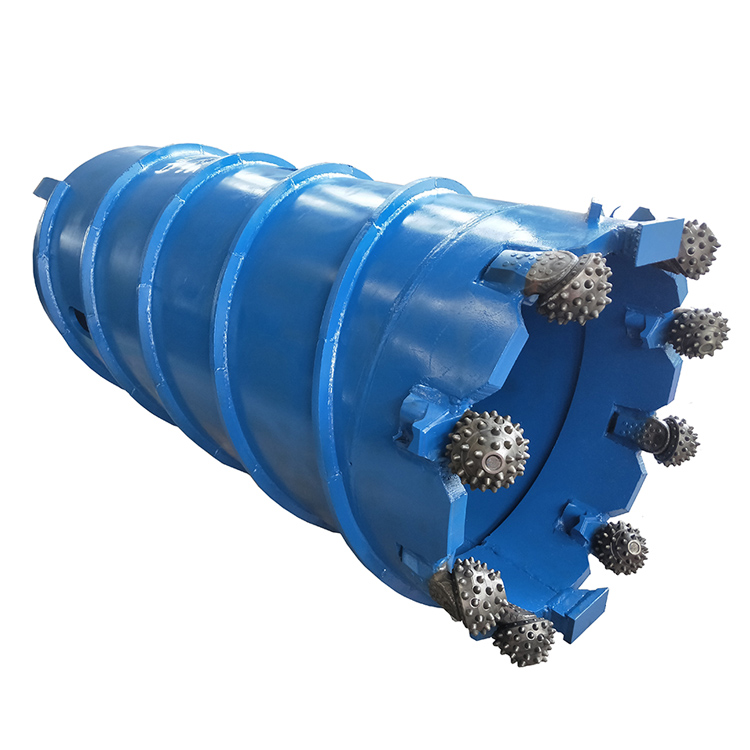 The Relationship of The Core Barrel Roller Bits’piling Efficient,rotate Speed And Wear And Tear on Construction Concrete Piling 