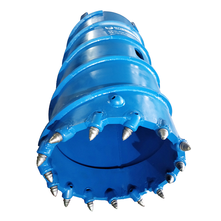 Core Barrel with Bullet Teeth Is One of The Most Common Rotary Drilling Tools in Deep Foundation Bored Hole Piling