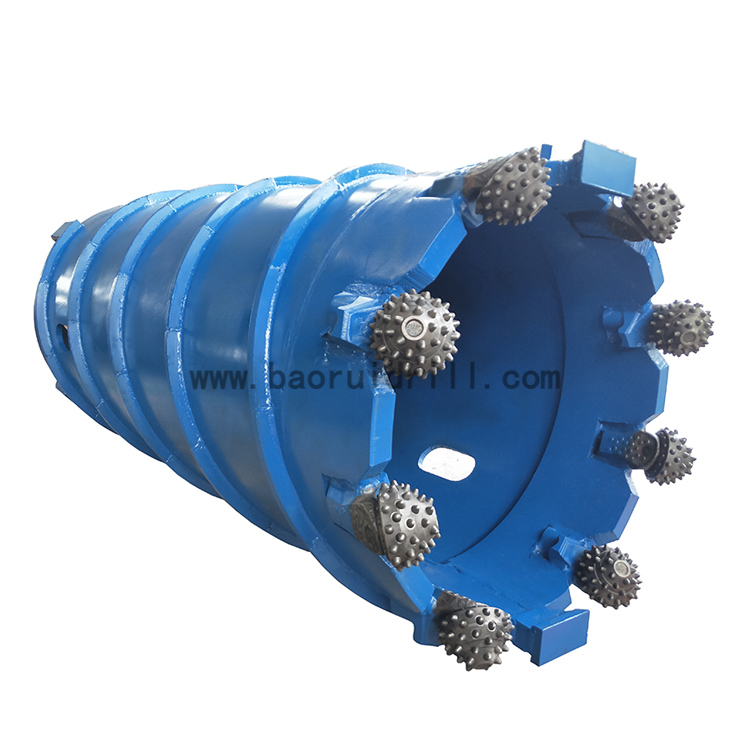 Rotary Tools Core Barrel With Roller Bit For Deep Foundation Construction Drilling Construction