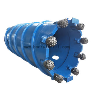 Core Barrel with Roller Bit for Hard Rock Drilling