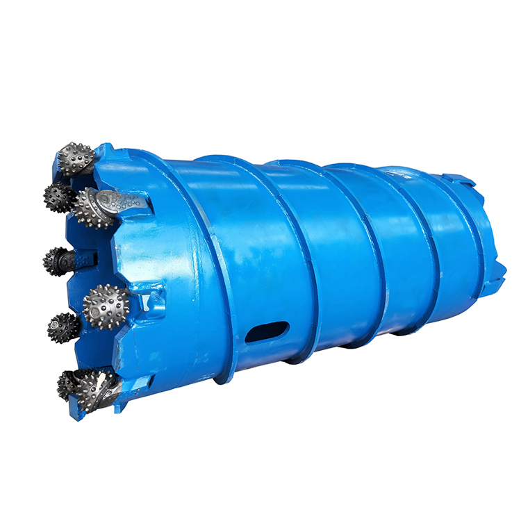 The relationship of the core barrel roller bits’piling efficient,rotate speed and wear and tear on construction concrete piling project